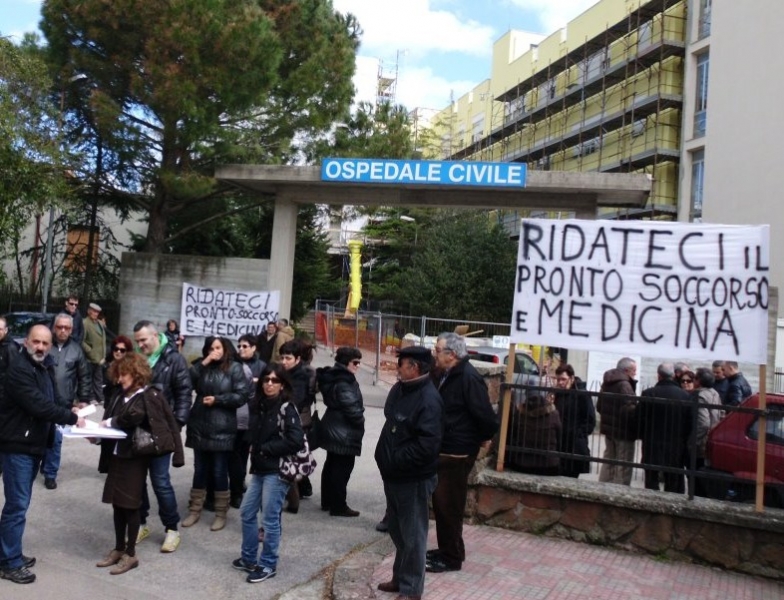 una manifestazione del comitato (aprile 2012)